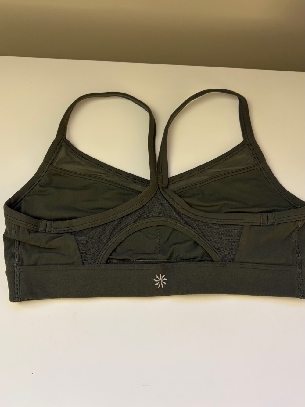Athleta Olive Green Sports Bra